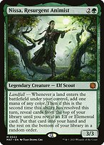 Nissa, Resurgent Animist (MAT-022) - mythic