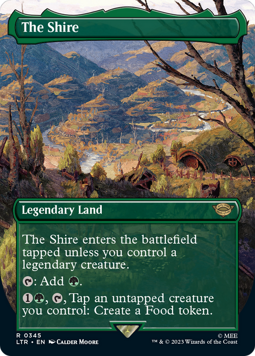 The Shire (LTR-345) - rare (Borderless) - Foil