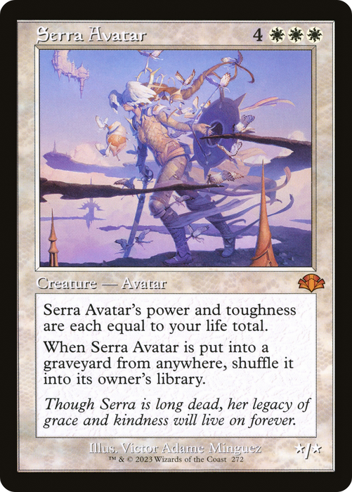 Serra Avatar (DMR-272) - mythic - Foil