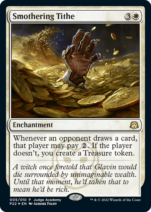 Smothering Tithe (JDG-005) - rare - Foil
