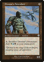 Dromar's Attendant (INV-303) - uncommon - Foil