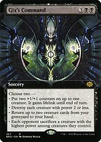 Gix's Command (BRO-327) - rare: (Extended Art)