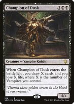 Champion of Dusk (VOC-124) - rare
