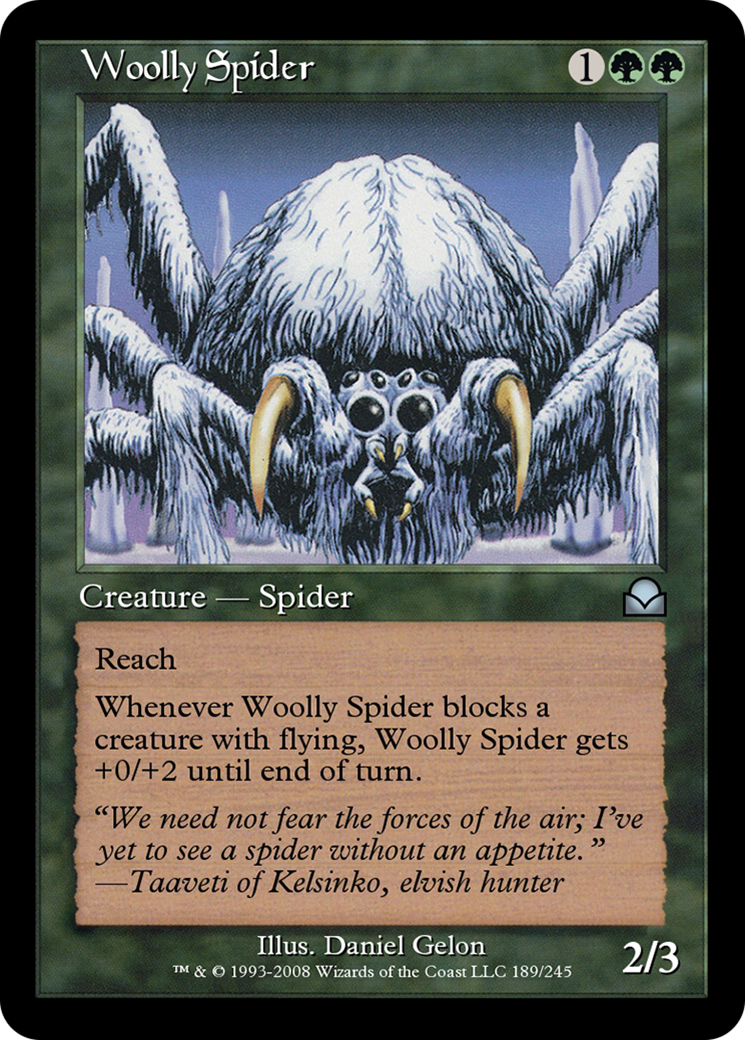 Woolly Spider (ME2-189) - uncommon - Foil