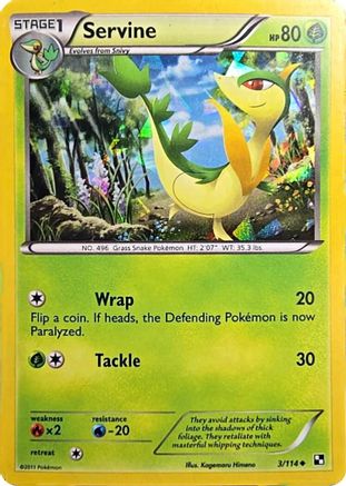 Servine (003/114) - MCP  - Promo - Holofoil