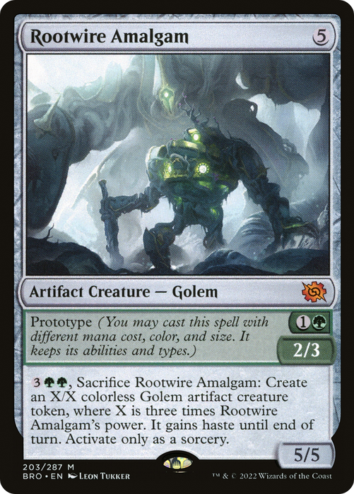 Rootwire Amalgam (BRO-203) - mythic