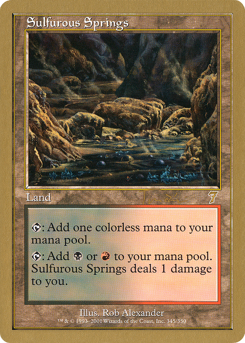 Sulfurous Springs (WCD-JT345) - rare