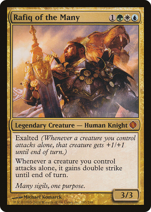 Rafiq of the Many (ALA-185) - mythic - Foil