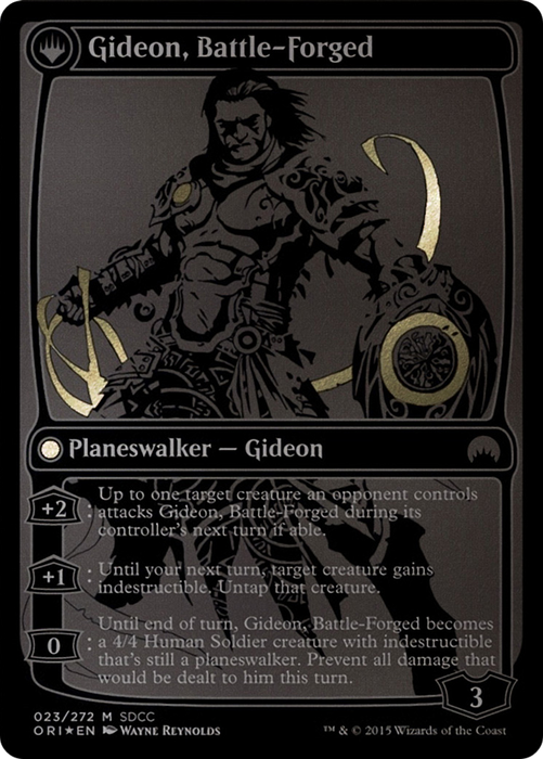 Kytheon, Hero of Akros // Gideon, Battle-Forged (PS15-023) - mythic: (originpwdfc) - Foil