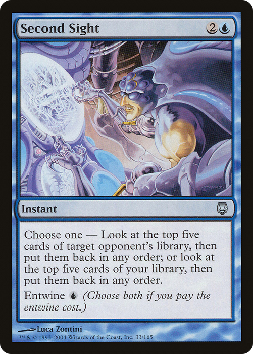 Second Sight (DST-033) - uncommon - Foil