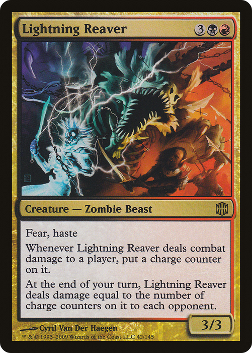 Lightning Reaver (ARB-042) - rare