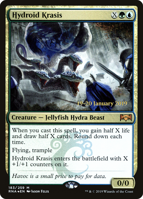Hydroid Krasis (PRE-183S) - mythic - Foil