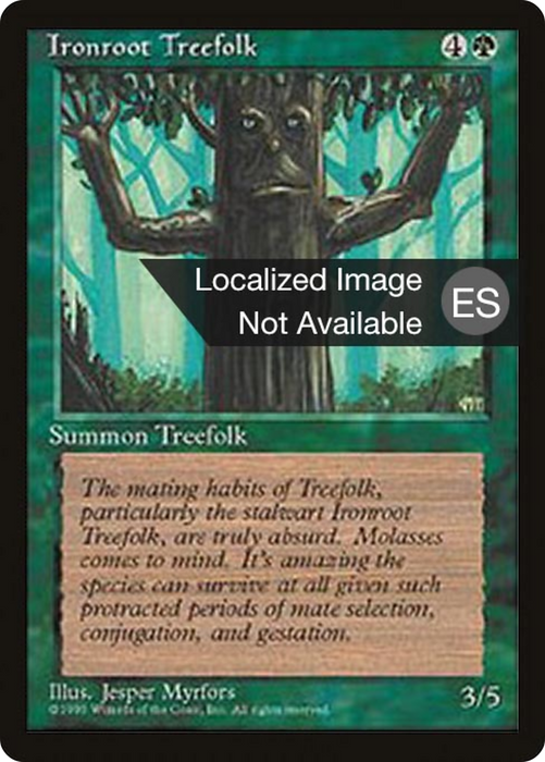 Ironroot Treefolk (4BB-253) - common
