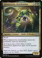 Spinnerette, Arachnobat (UNF-180) - uncommon - Foil