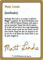 Matt Linde Bio (WCD-ML0A) - common