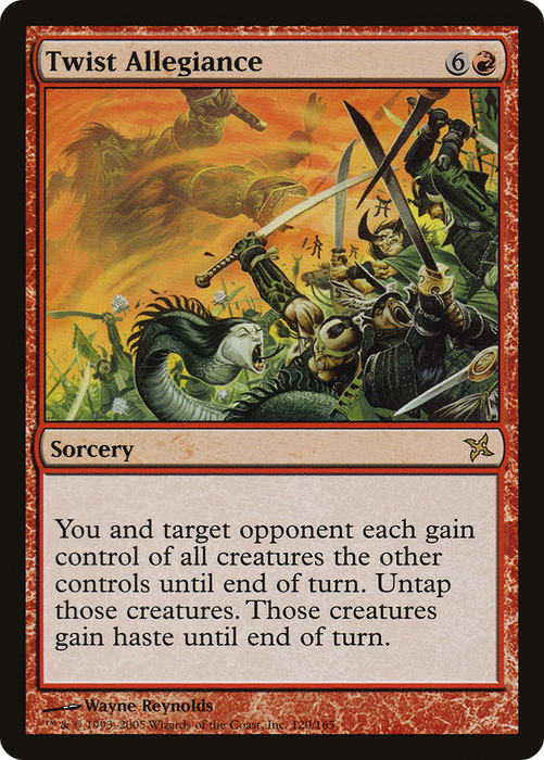 Twist Allegiance (BOK-120) - rare - Foil