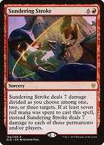 Sundering Stroke (ELD-144) - rare - Foil