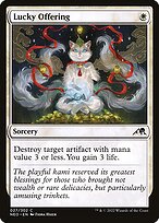 Lucky Offering (NEO-027) - common - Foil