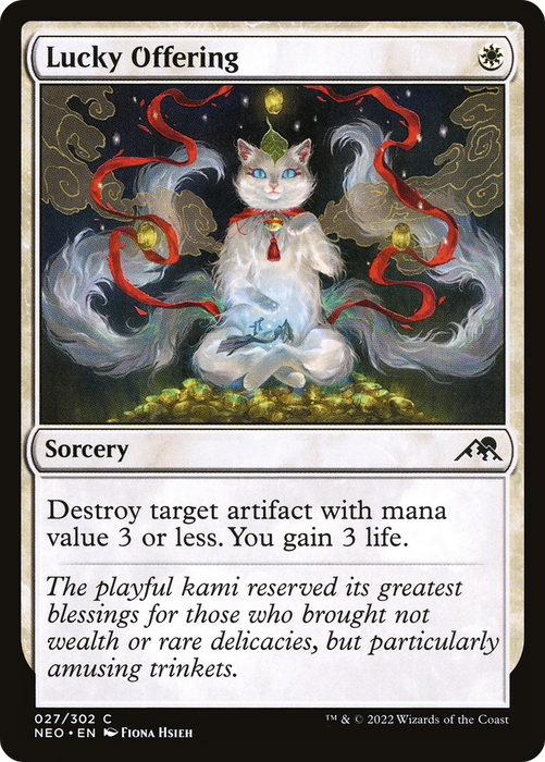 Lucky Offering (NEO-027) - common - Foil