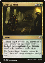 Grim Contest (FRF-153) - common - Foil