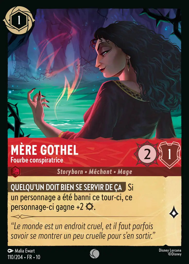 Mère Gothel - Fourbe conspiratrice (110/204) - LDLP - Commune