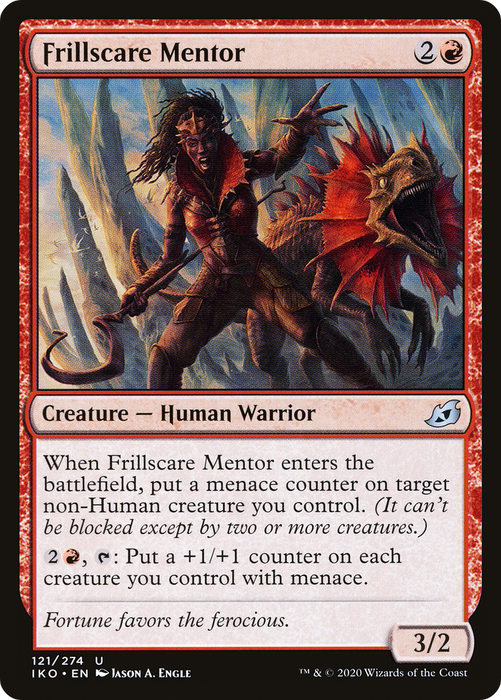 Frillscare Mentor (IKO-121) - uncommon - Foil