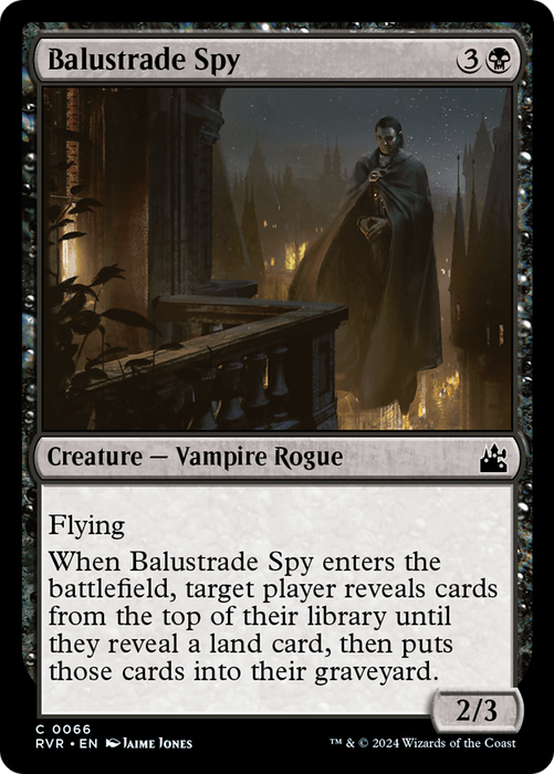 Balustrade Spy (RVR-066) - common - Foil