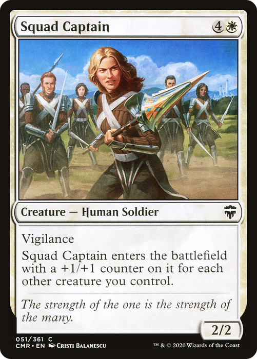 Squad Captain (CMR-051) - common - Foil