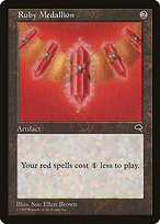 Ruby Medallion (TMP-305) - rare