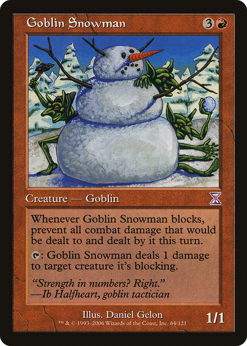 Goblin Snowman (TSB-064) - special