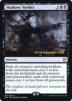 Shadows' Verdict (PRE-124S) - rare - Foil