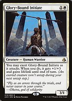 Glory-Bound Initiate (AKH-016) - rare - Foil