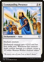 Commanding Presence (THB-007) - uncommon - Foil