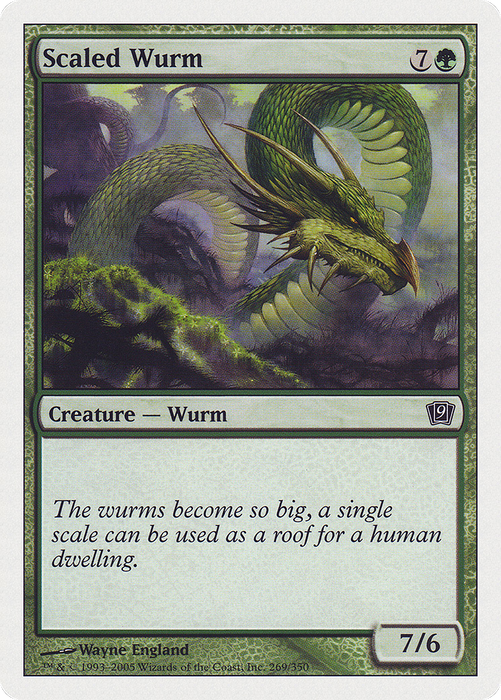 Scaled Wurm (9ED-269) - common