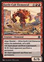 Earth-Cult Elemental (HBG-180) - common