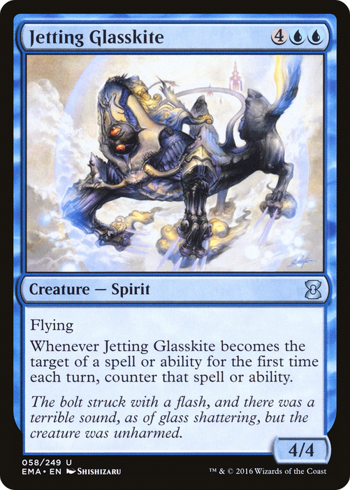 Jetting Glasskite (EMA-058) - uncommon - Foil