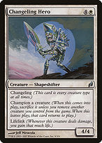 Changeling Hero (LRW-009) - uncommon - Foil