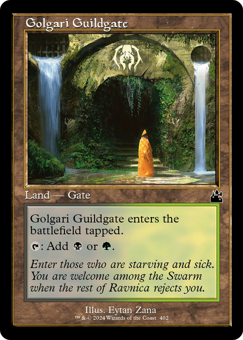 Golgari Guildgate (RVR-402) - common - Foil
