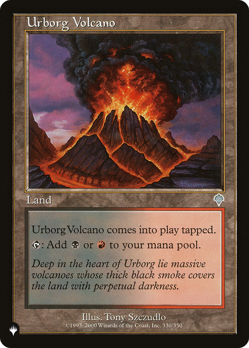 Urborg Volcano (LIST-INV-330) - uncommon