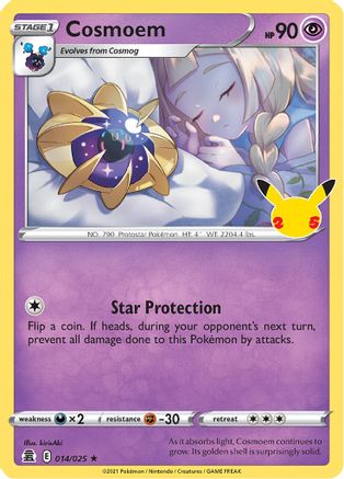 Cosmoem (014/025) - C  - Holo Rare - Holofoil