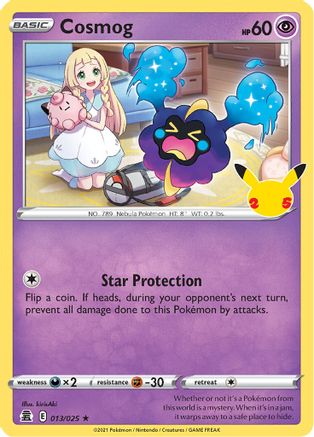 Cosmog (013/025) - C  - Holo Rare - Holofoil