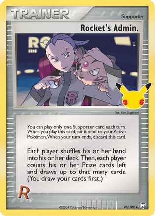 Rocket's Admin. (086/109) - CCC  - Classic Collection - Holofoil