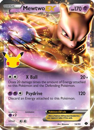 Mewtwo EX (054/99) - CCC  - Classic Collection - Holofoil