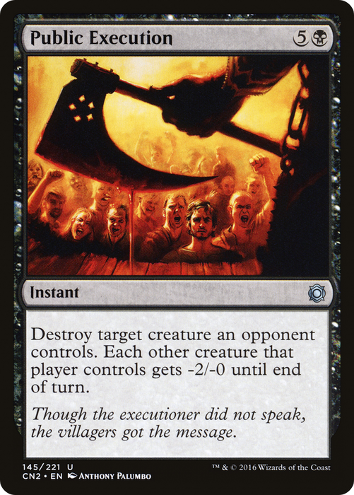Public Execution (CN2-145) - uncommon - Foil