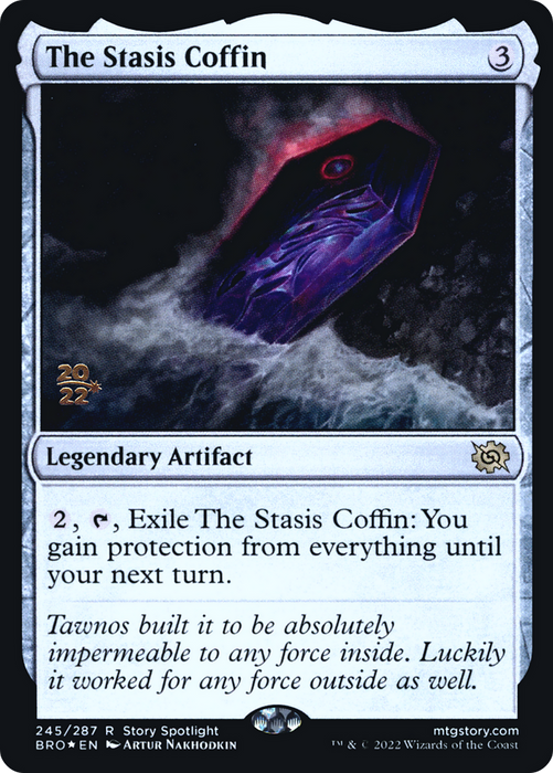 The Stasis Coffin (PRE-245S) - rare - Foil