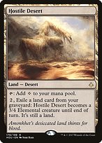Hostile Desert (HOU-178) - rare