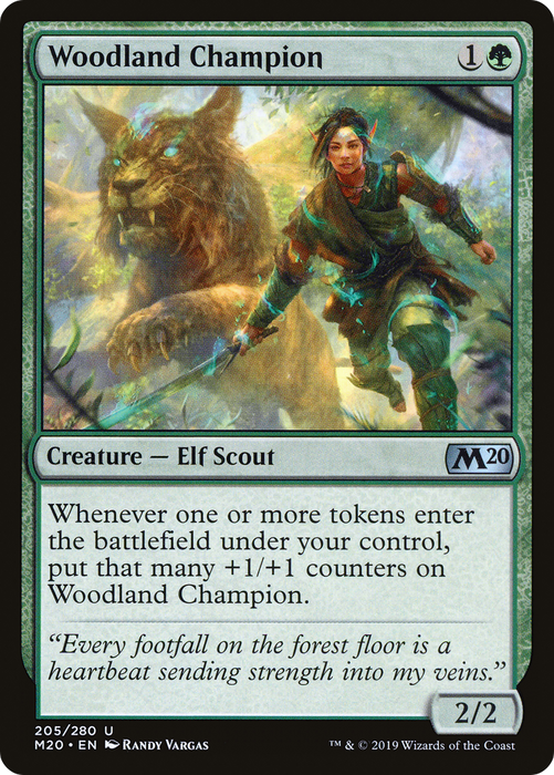 Woodland Champion (M20-205) - uncommon
