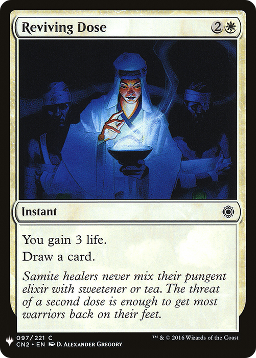 Reviving Dose (LIST-CN2-97) - common