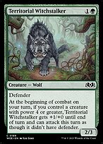 Territorial Witchstalker (WOE-189) - common