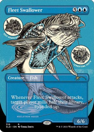 Fleet Swallower (Foil Etched) (SLD-316) - rare - Foil